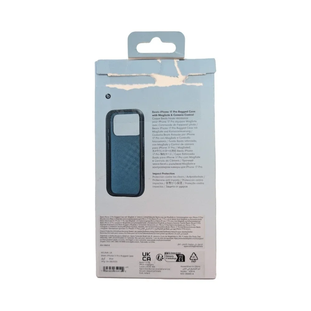 H1-P Beats - iPhone 17‎ Pro Rugged Case w/MagSafe & Camera Control Rocky Blue ⬇️